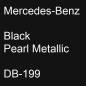 Preview: Mercedes-Benz, Black Pearl Metallic, DB-199.